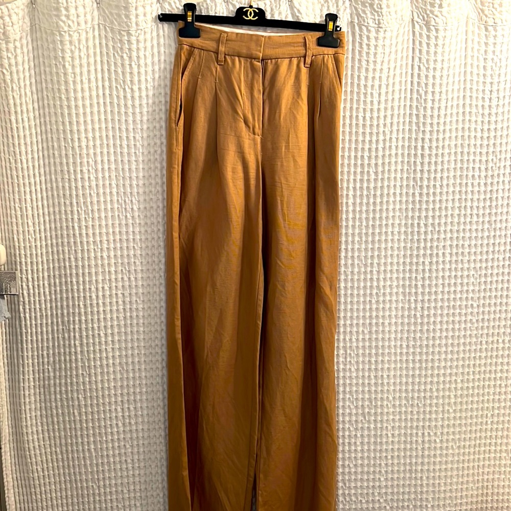 Aritzia Wilfred Linen Pant